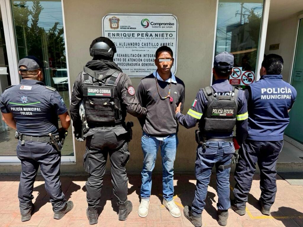 Capturan a venezolano que robaba relojes de alta gama en el Valle de Toluca