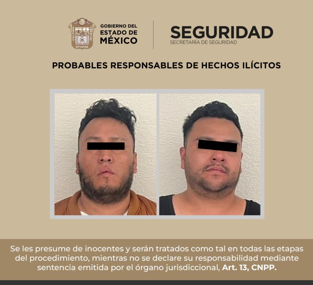 Caen sujetos con cartuchos de uso exclusivo del Ejército en Tlalnepantla