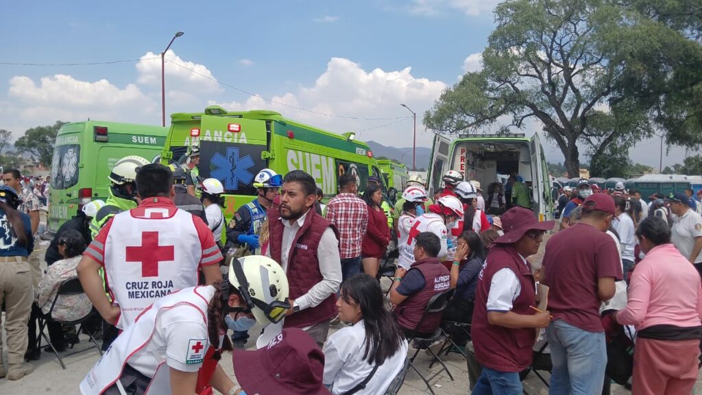 Cae lona en cierre de campaña en Xonacatlán, reportan 58 lesionados