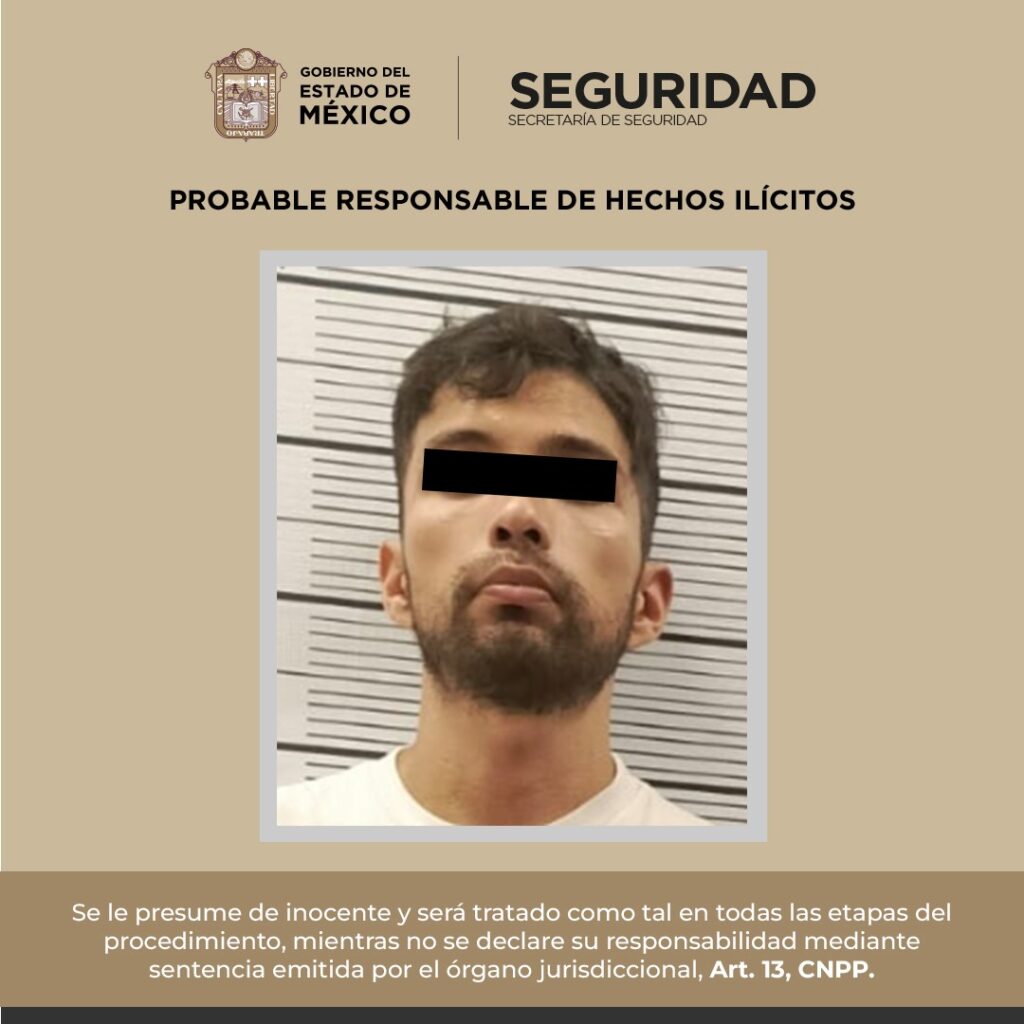 Capturan en Tenancingo a presunto extorsionador