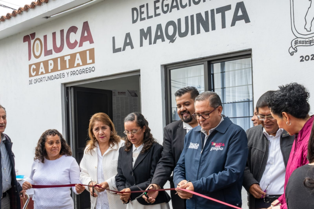 Inaugura Ricardo Moreno primer edificio delegacional en La Maquinita