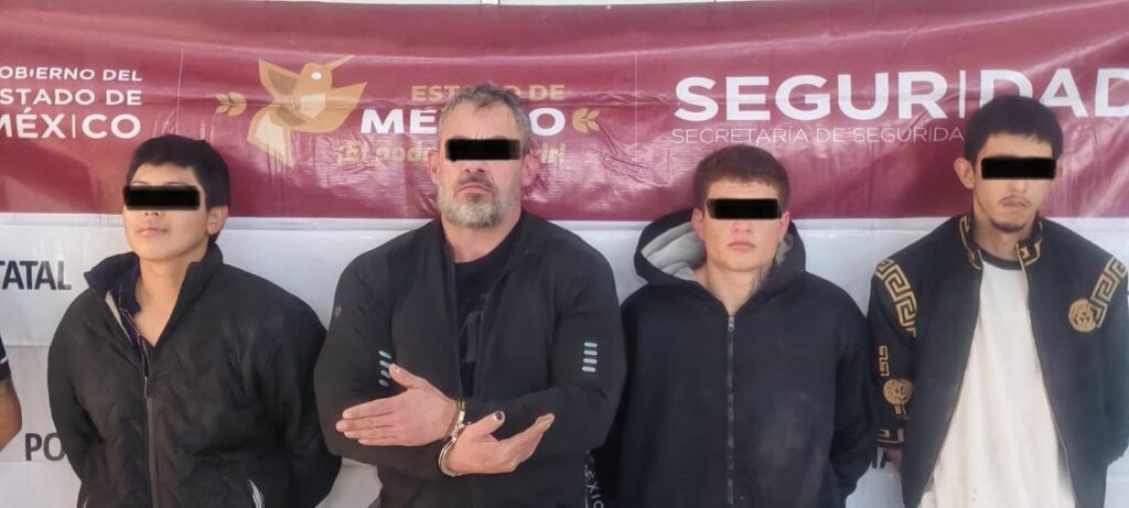 Cae «El Tiburón» operador del CJNG en el Valle de Toluca y otros cuatro sujetos originarios de Jalisco y Michoacán