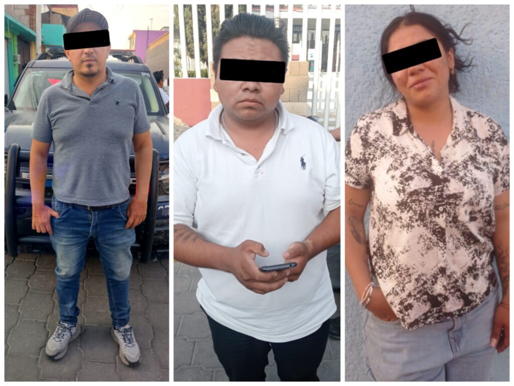 Caen sudamericanos y mexicano en Metepec por extorsión mediante cobros «gota a gota»
