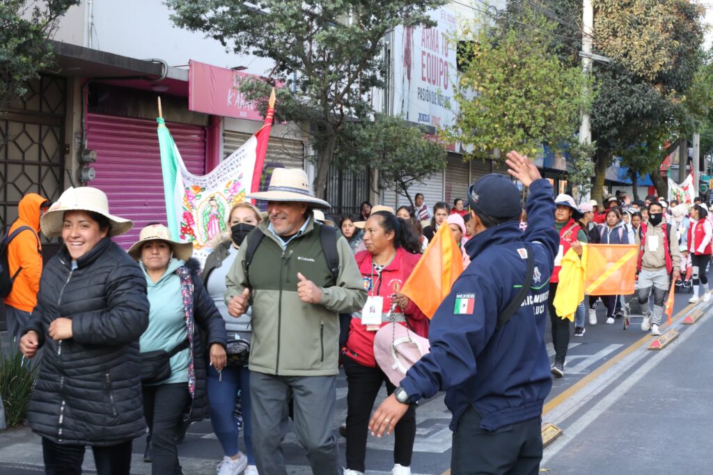 Toluca prepara cierres viales y acompañamiento a fieles en la 88ª Peregrinación al Tepeyac
