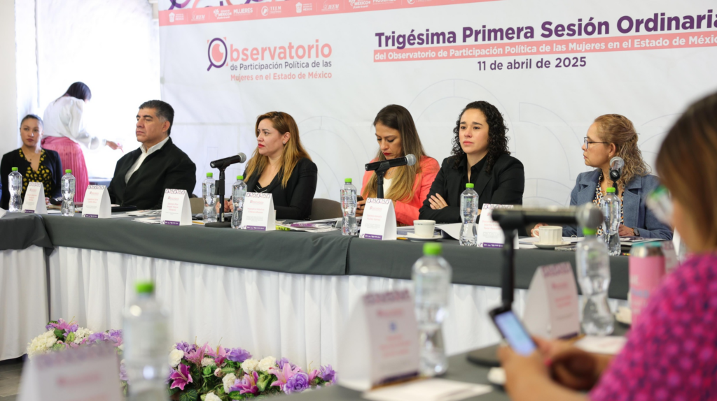 Observatorio de participación política de las mujeres en el Edoméx aprueba programa de trabajo 2025
