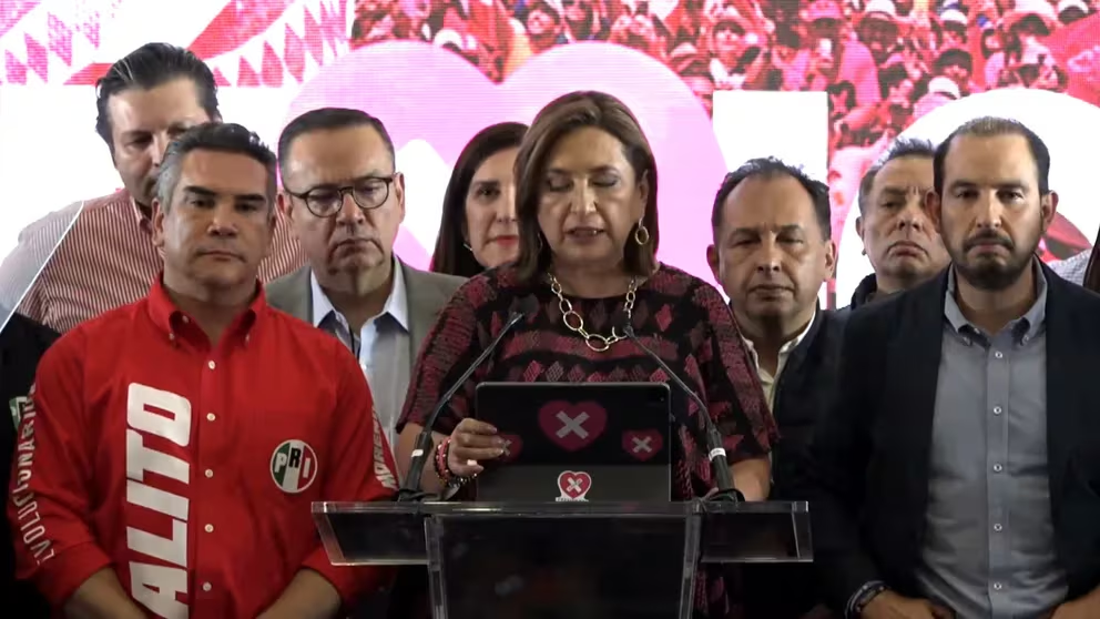 Xóchitl Gálvez reconoce su derrota