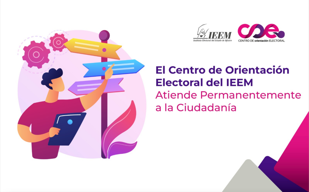 Centro de Orientación Electoral del IEEM atiende de manera permanente a la ciudadanía