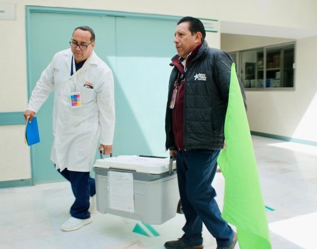 Edomex fortalece estrategia “Ola Verde” con ocho traslados de órganos en 2026
