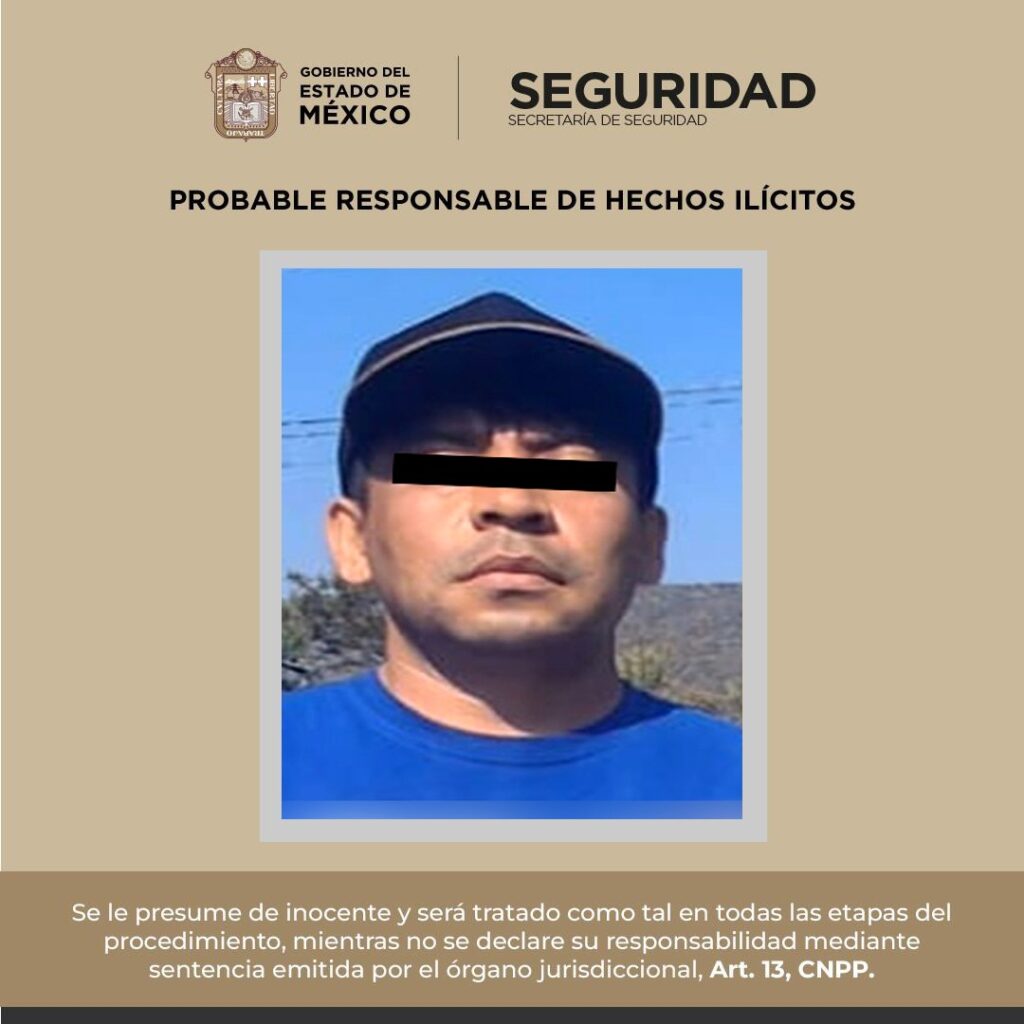 Cae presunto huachicolero durante el Operativo Sur en Malinalco
