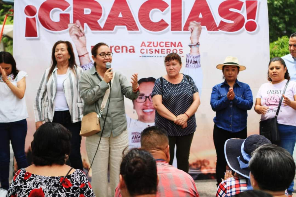 Viene una etapa de derechos y no dádivas para la gente: Azucena