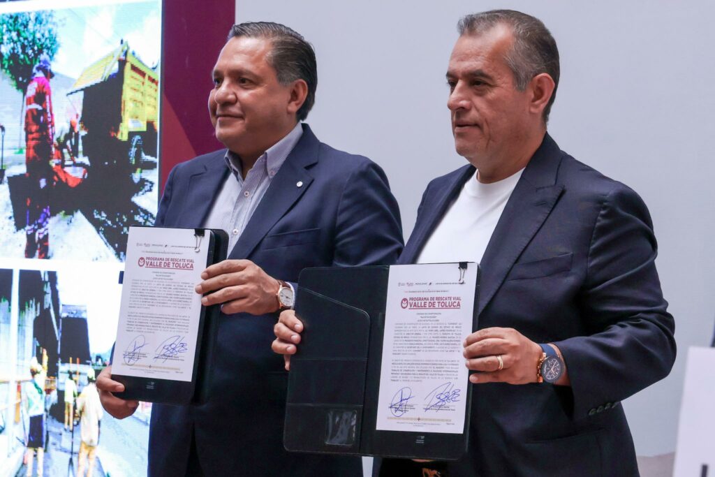 Toluca refuerza su recuperación vial con trabajo coordinado: Ricardo Moreno Bastida