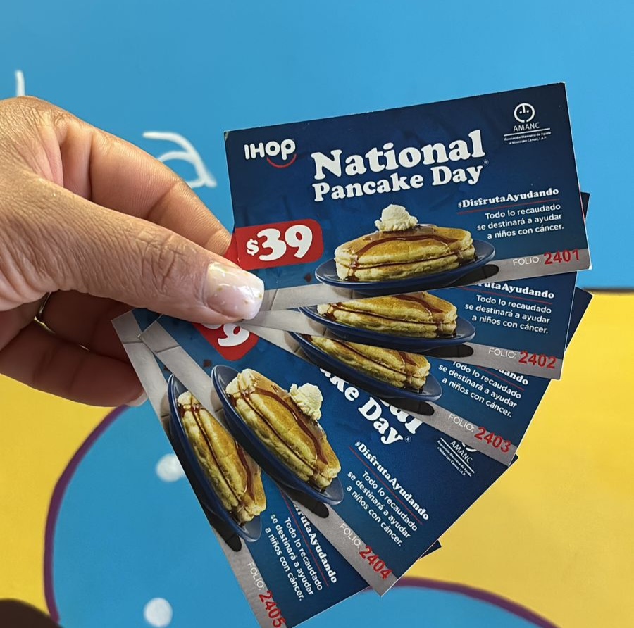 Invita AMANC Edoméx a participar en el “National Pancake Day”; recaudará fondos para la niñez con cáncer