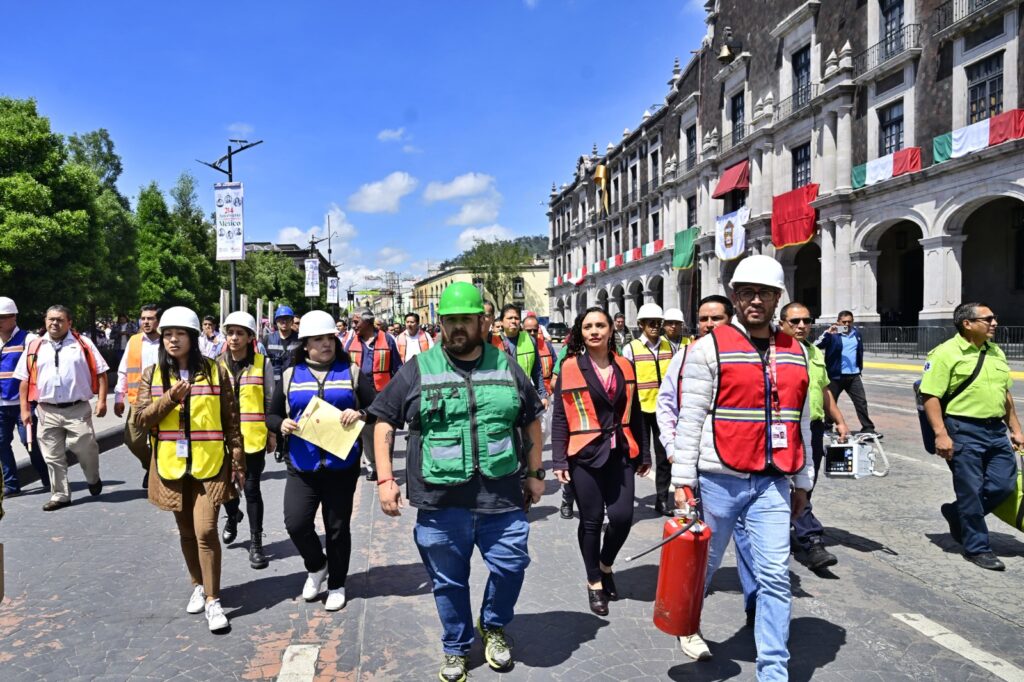 Listo Edoméx para participar en el Simulacro Nacional 2025