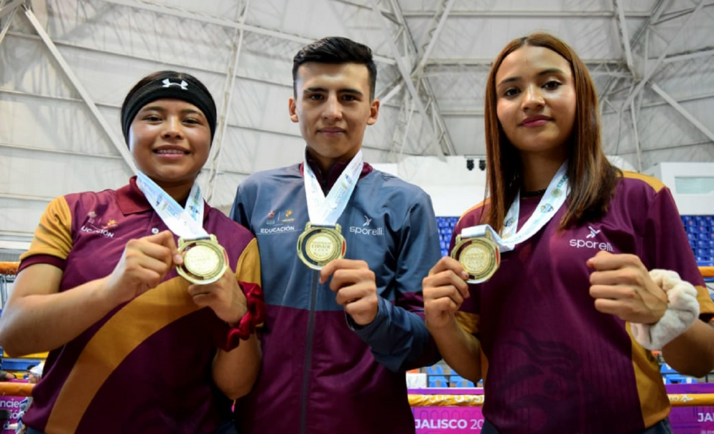 Aseguran boxeadores mexiquenses siete medallas en Juegos Nacionales CONADE 2024