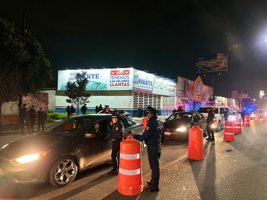 Por conducir en estado de ebriedad remiten a 48 personas durante el fin de semana en Toluca