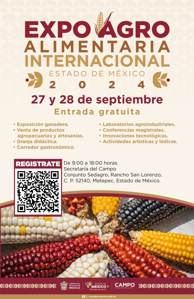 Ofrece Expo Agroalimentaria Internacional del Estado de México mesas de negocios para los productores