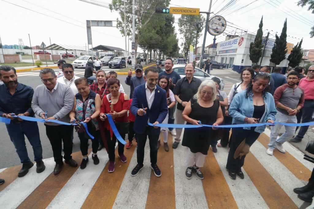 Efectúa alcalde Fernando Flores gira de trabajo de dos días, para entregar obras en Metepec