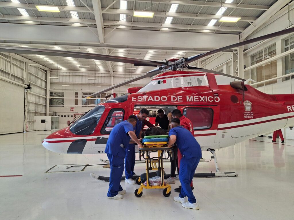 Capacita “Grupo Relámpagos” a personal médico y paramédico en evacuación aeromédica