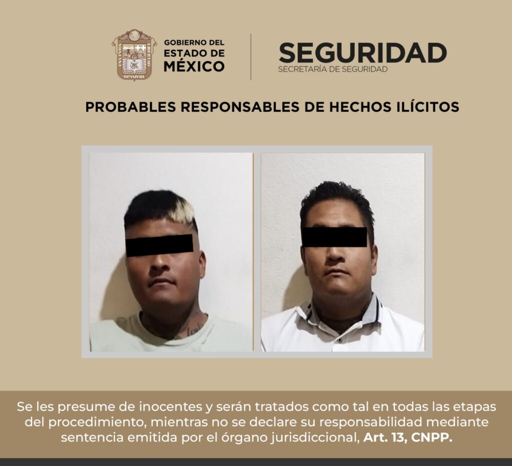 Caen narcomenudistas en Metepec; decomisan 80 bolsas con cristal