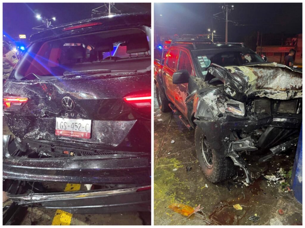 Gerente de boliche en Ixtapaluca atropella a familia en Chalco y presuntamente huye del lugar