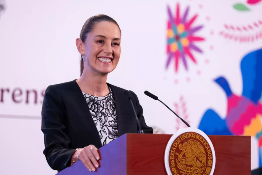Claudia Sheinbaum le responde a Trump ante amago de imposición de aranceles a México