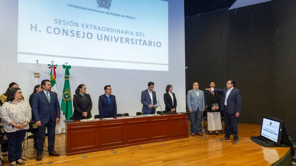 Presentan gabinete de transición en la UAEMex y ajustan comisiones universitarias