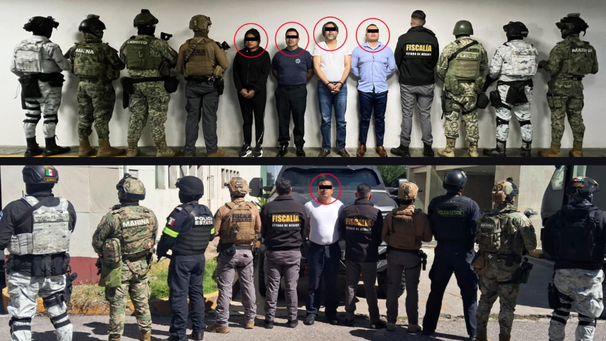 Vinculan a proceso a los siete detenidos en el Operativo Enjambre