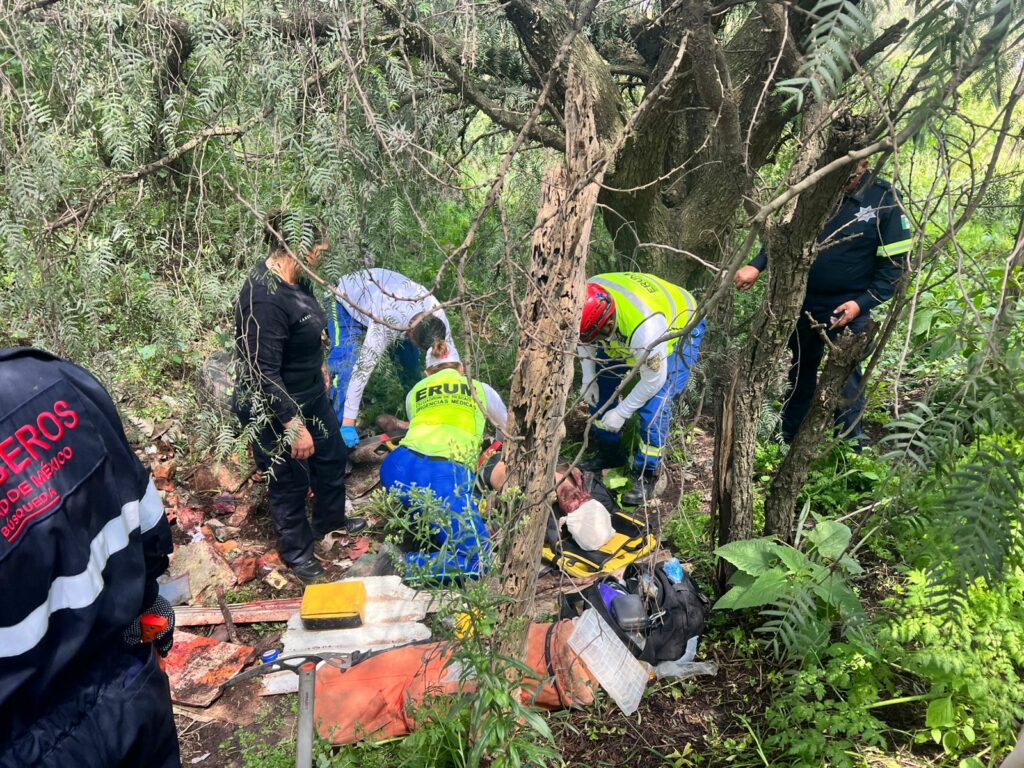 Encuentran a abuelo extraviado tras búsqueda masiva en Sierra de Guadalupe