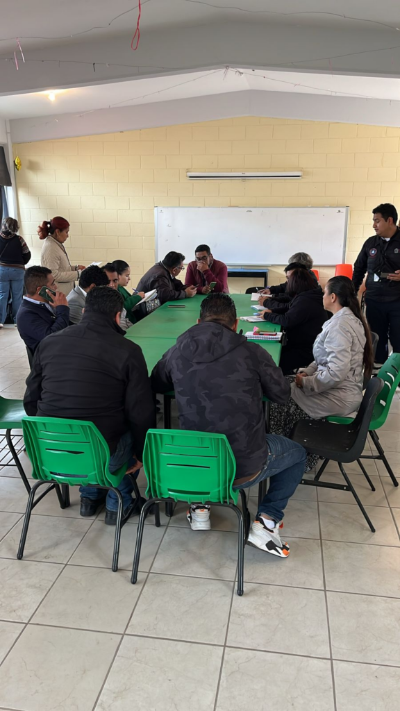 Tras intensas lluvias en Tecámac, evalúan daños en jardín de niños