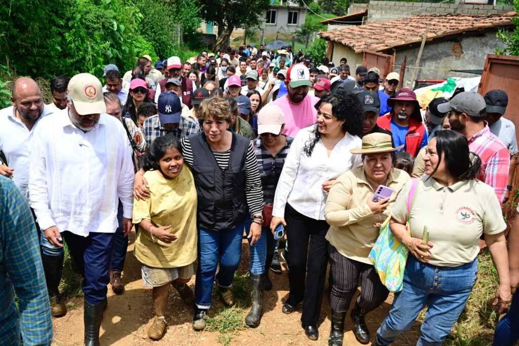 Tejupilco: Reubicarán casas dañadas por desbordamiento de río en Rincón de López