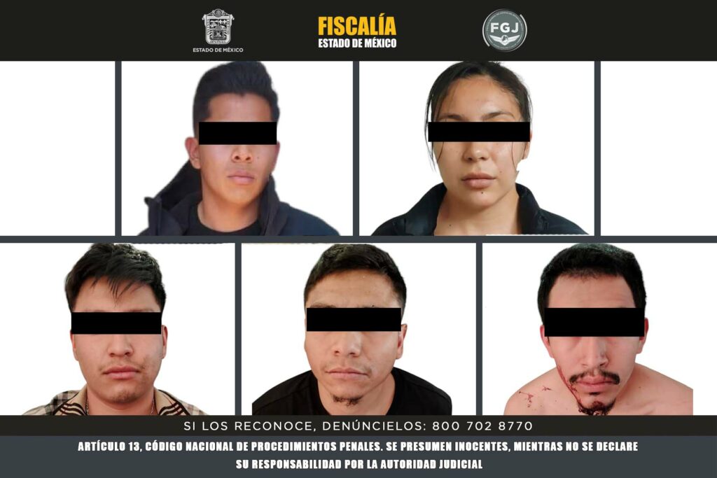 Vinculan a proceso a presuntos integrantes del CJNG por delitos de alto impacto