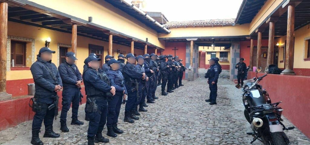 Continúa despliegue operativo de seguridad en la zona sur de la entidad