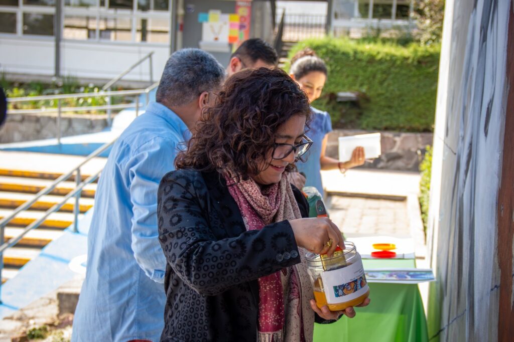 Rectora Paty Zarza participó en mural “El Nigromante, legado y huella de un visionario», en el Plantel “Ignacio Ramírez” de la UAEMéx