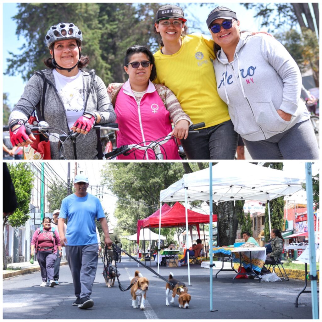 Recibe el emblemático Paseo Colón a familias toluqueñas con deporte, música y alegría