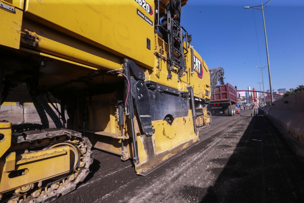 Reconstruyen 108 km del Periférico Norte con tecnología de última generación