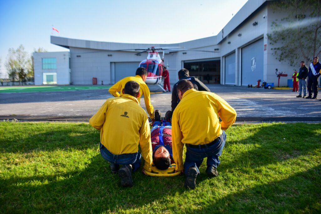Capacitan a personal de Probosque y Grupo Aéreo Relámpagos