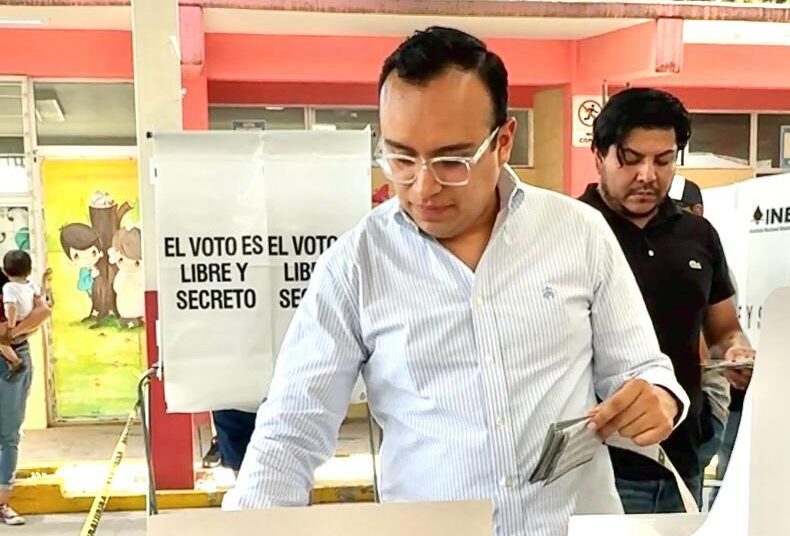 Este día es una fiesta para la democracia: Samuel Hernández