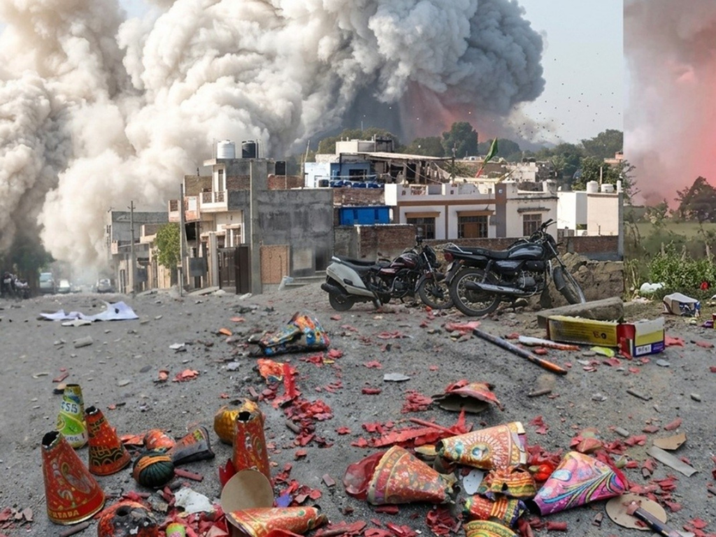 Explosión pirotécnica deja muertos y heridos en China