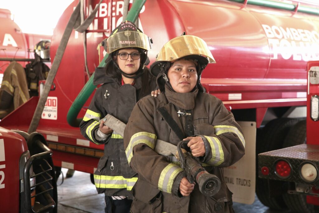 Bomberas de Toluca, vocación por salvar vidas
