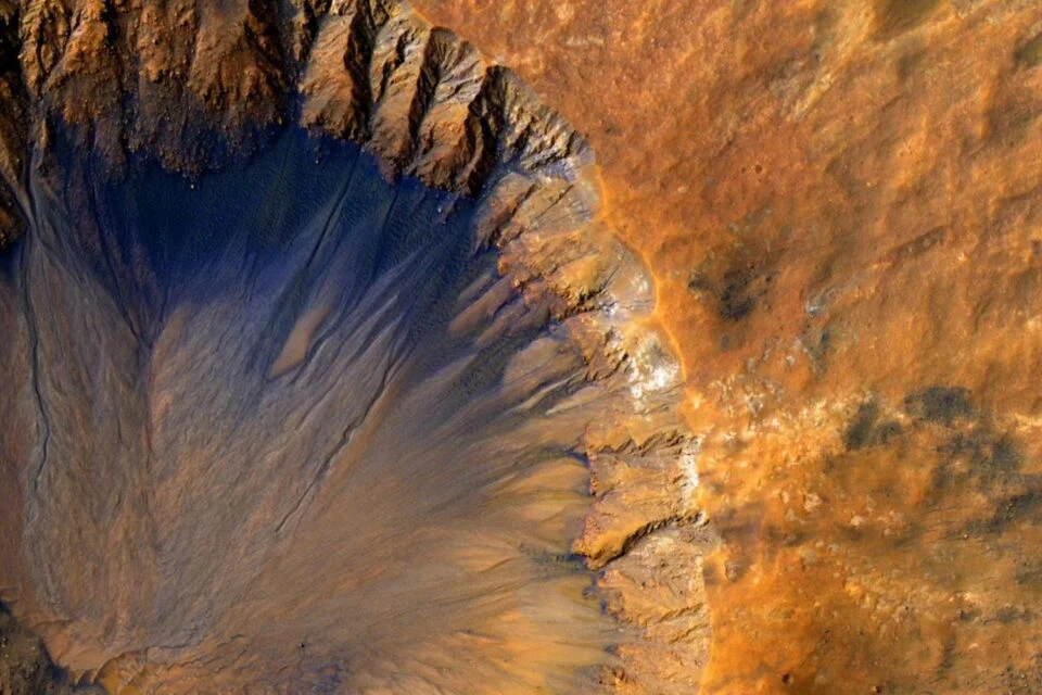 El planeta rojo sigue guardando secretos como el Mars Reconnaissance Orbiter