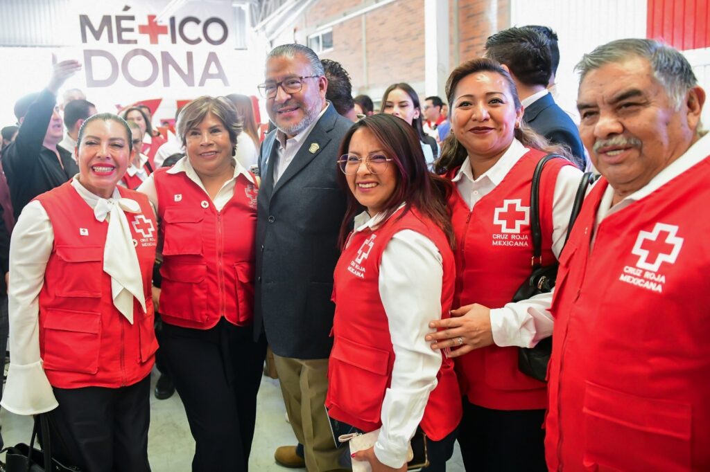 Apuntala Edoméx colecta 2025 de Cruz Roja Mexicana