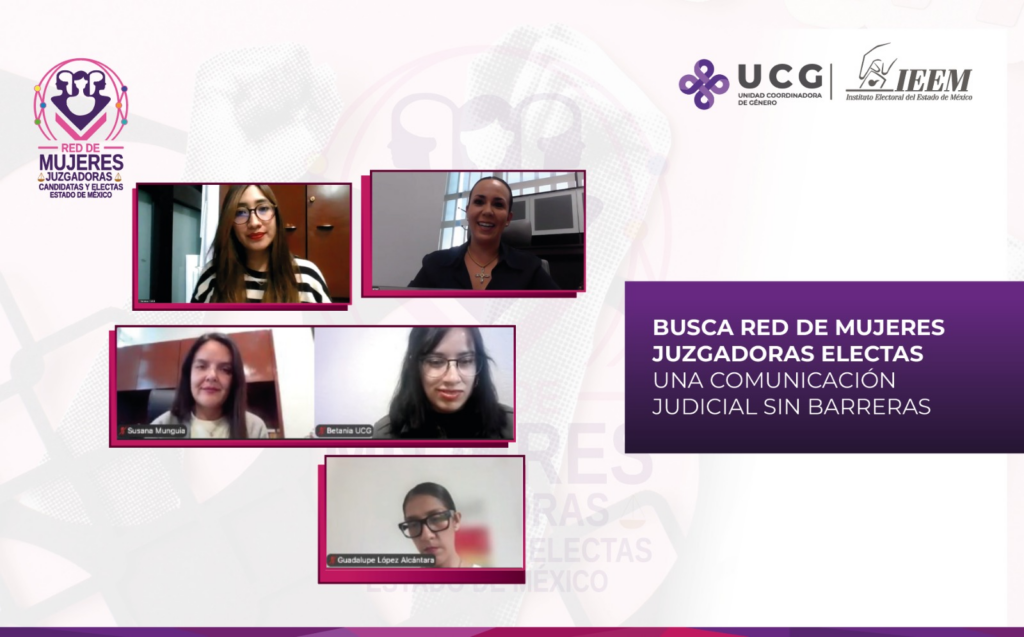 Busca Red de Mujeres Juzgadoras Electas una comunicación judicial sin barreras