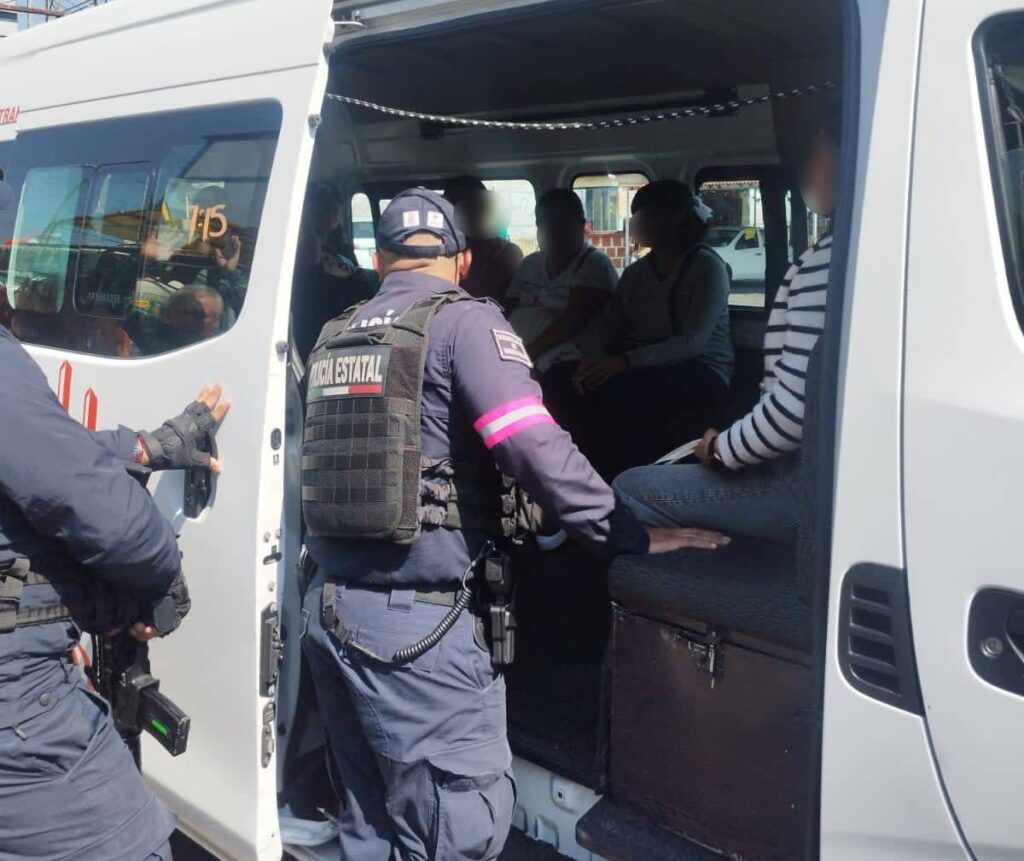 Despliegan operativo Transporte Seguro con Perspectiva de Género en Edoméx