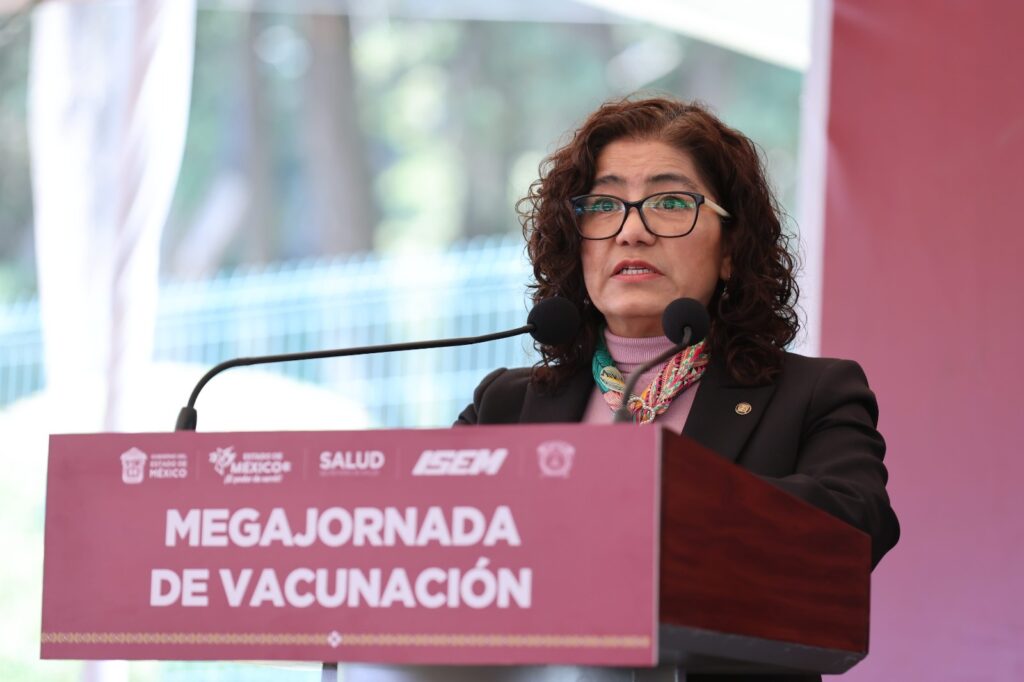 Encabezan Delfina Gómez y Patricia Zarza  arranque de Megajornada de Vacunación