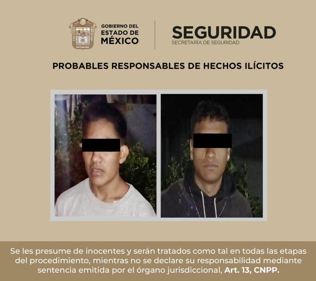 Caen dos sujetos por portación de arma prohibida y encubrimiento por receptación
