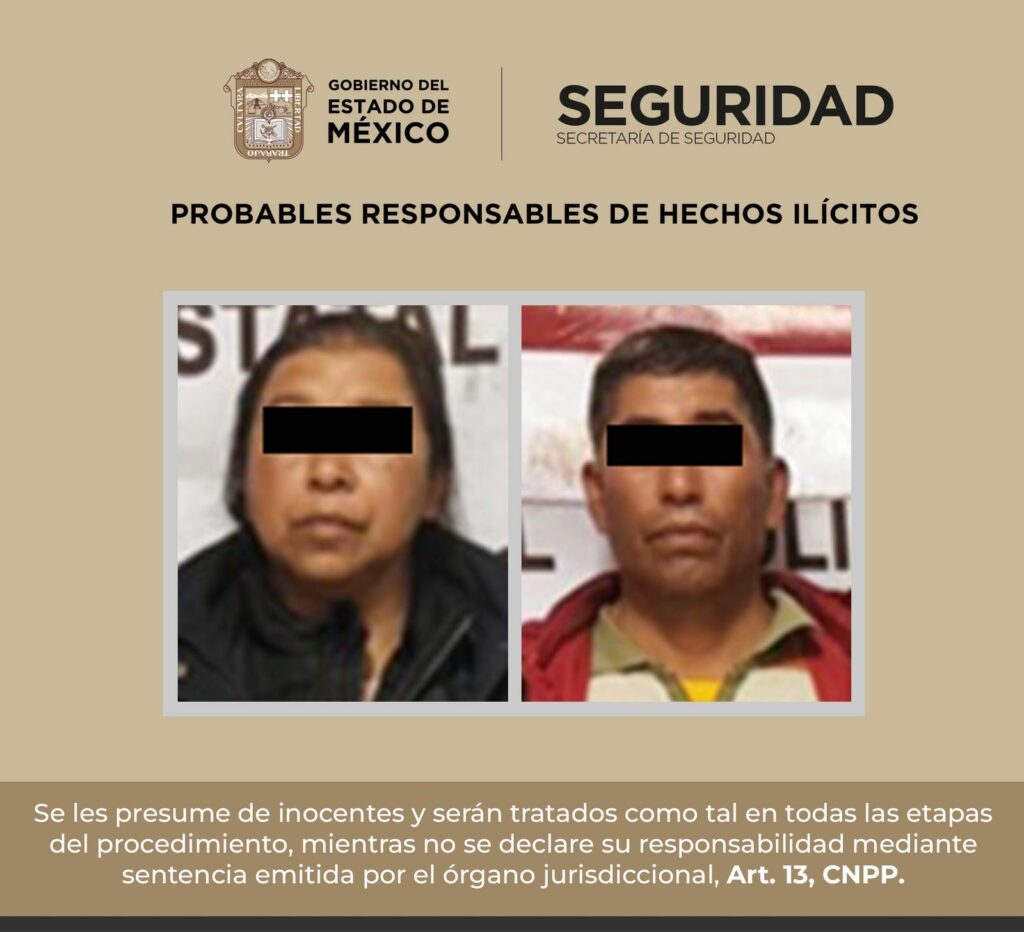 SSEM y DIF protegen a recién nacida en Tianguistenco tras detectar custodia irregular; hay dos detenidos