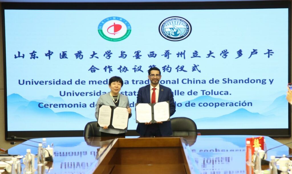 Signa Edoméx convenios con instituciones de China para fomentar desarrollo educativo, científico y de salud