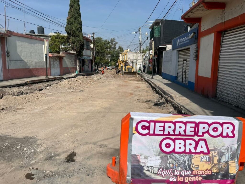 Alcaldesa Rosi Wong encabeza obras públicas en la zona centro de Tecámac de cara a la Copa del Mundo 2026