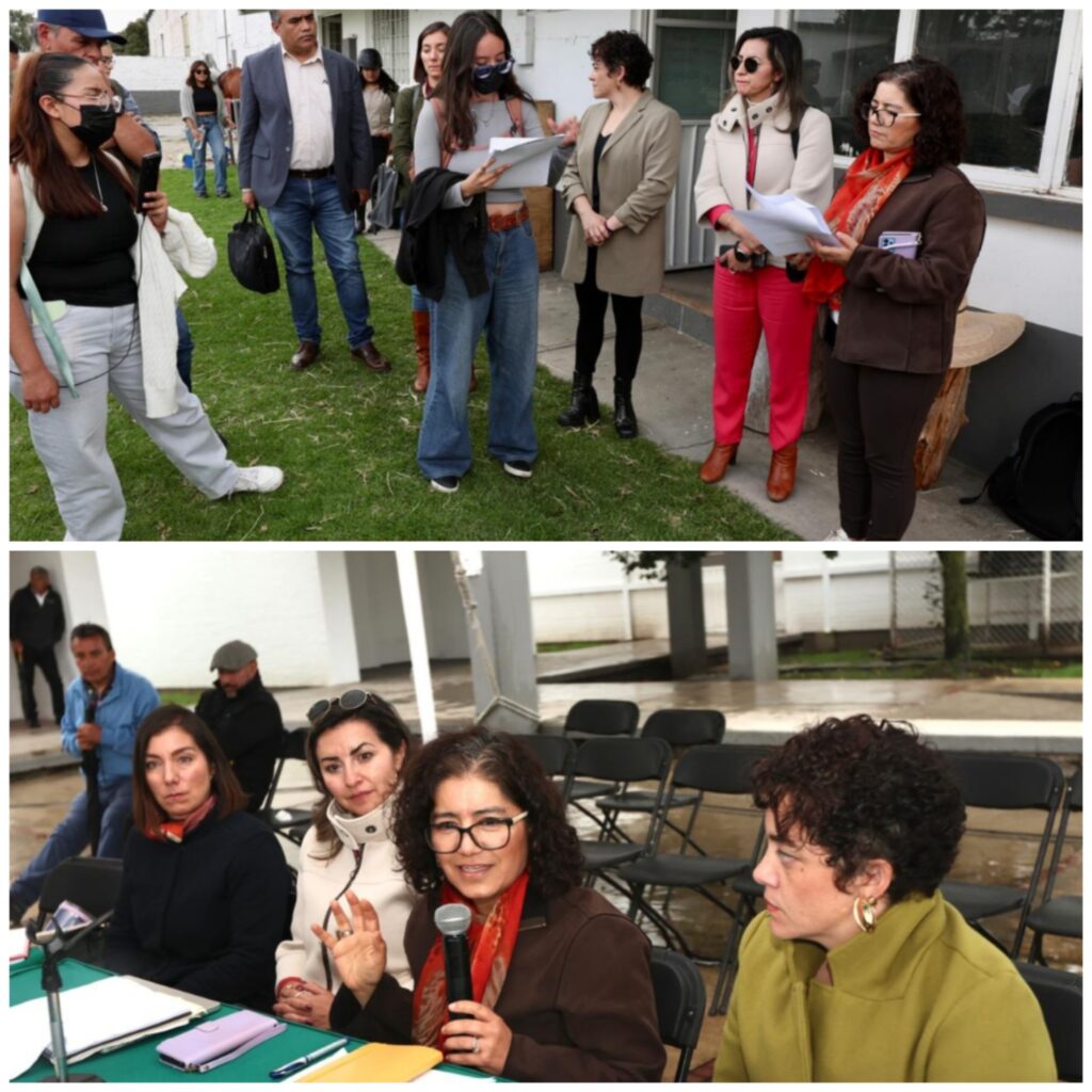 Avanzan acuerdos entre la rectora Patricia Zarza y estudiantes de Veterinaria y Ciencias Agrícolas de la UAEMéx