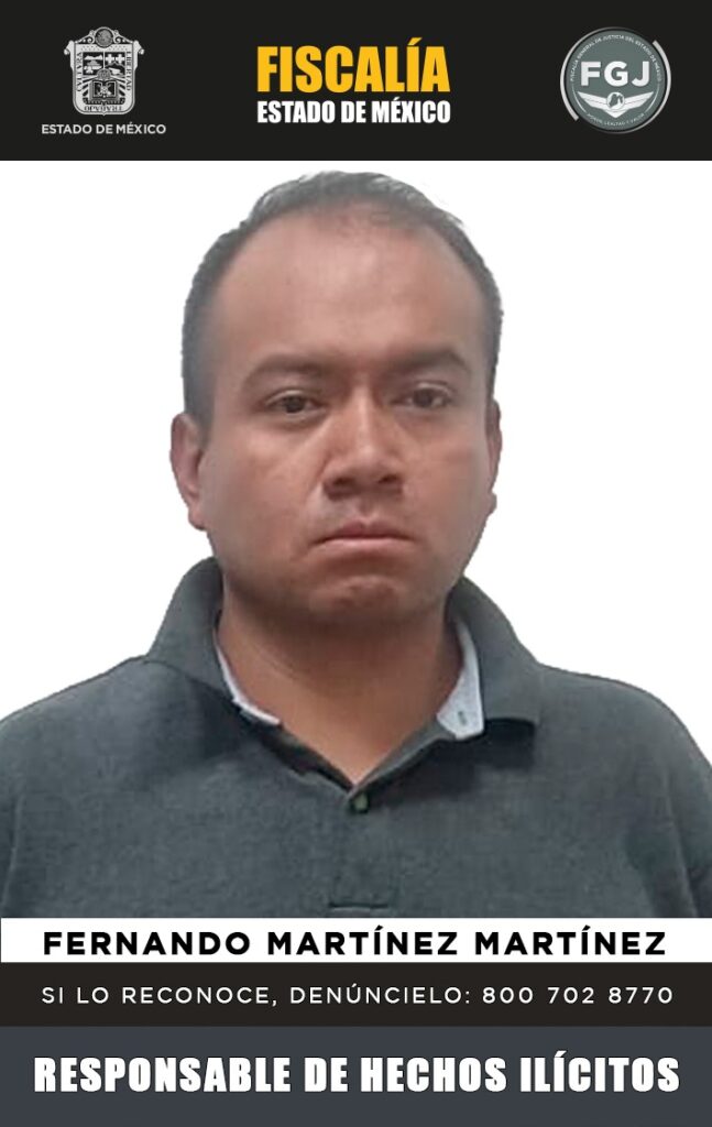 Por feminicidio en Lerma, sentencian a 62 años de prisión a Fernando Martínez